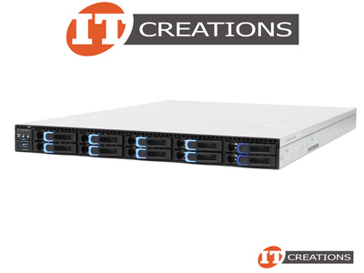 MITAC / TYAN THUNDER SX GT62F-B5630 1U1S RACK 2.5 INCH SFF 10 BAY HSHD HSPS 1U SERVER CHASSIS ( GT62FB5630 ) - SMALL FORM FACTOR 10B / 10SFF ( 2SFF SSD / HDD + 8SFF PCIE NVME ) HOT SWAP HARD DRIVE HOT SWAP POWER SUPPLY ( X2 650W PS ) video