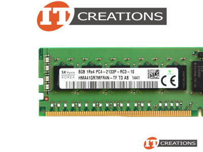 SK HYNIX 8GB PC4-17000P-R DDR4-2133P REGISTERED ECC 1RX4 CL15 288 PIN 1.20V MEMORY MODULE ( PC4-2133P-R ) video