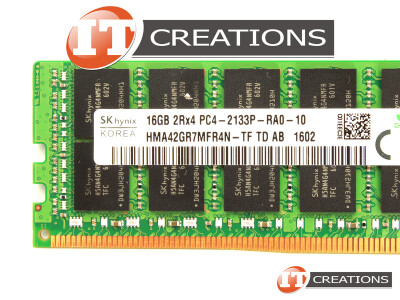 SK HYNIX 16GB PC4-17000P-R DDR4-2133P-R REGISTERED ECC 2RX4 CL15 288 PIN 1.20V MEMORY MODULE ( PC4-2133P-R ) video