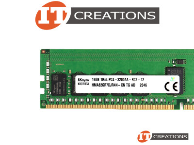 SK HYNIX 16GB PC4-25600 DDR4-3200AA-R REGISTERED ECC 1RX4 CL22 288 PIN 1.20V MEMORY MODULE ( PC4-3200AA-R ) video