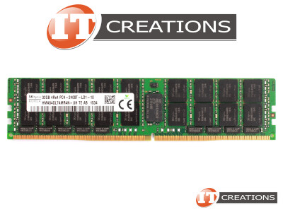 SK HYNIX 32GB PC4-19200 DDR4-2400T-L LOAD REDUCED ECC 4RX4 CL17 288 PIN 1.20V MEMORY MODULE LRDIMM ( PC4-2400T-L ) video