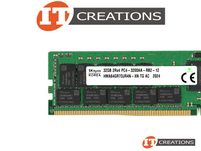 SK HYNIX 32GB PC4-25600AA-R DDR4-3200AA-R REGISTERED ECC 2RX4 CL22 288 PIN 1.20V MEMORY MODULE ( PC4-3200AA-R ) video