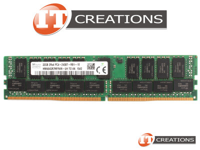 SK HYNIX 32GB PC4-19200R DDR4-2400T-R REGISTERED ECC 2RX4 CL17 288 PIN 1.20 MEMORY MODULE ( PC4-2400T-R ) video