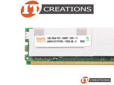 HYNIX 1GB 2RX8 PC2-5300F FULLY BUFFERED ECC DDR2-667 MEMORY MODULE video