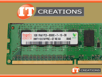 HYNIX 1GB PC3-8500E DDR3-1066 UNBUFFERED ECC 1RX8 CL7 240 PIN 1.5V MEMORY MODULE video