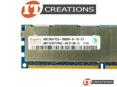 HYNIX 4GB PC3-10600R DDR3-1333 REGISTERED ECC 2RX4 CL9 240 PIN 1.5V MEMORY MODULE video