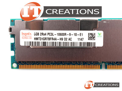 HYNIX 8GB PC3L-10600R DDR3-1333 REGISTERED ECC 2RX4 CL9 240 PIN 1.35V LOW VOLTAGE MEMORY MODULE video