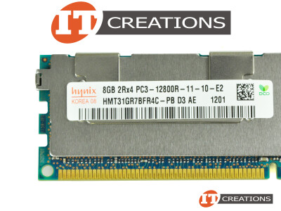 HYNIX 8GB PC3-12800R DDR3-1600 REGISTERED ECC 2RX4 CL10 240 PIN 1.5V MEMORY MODULE video