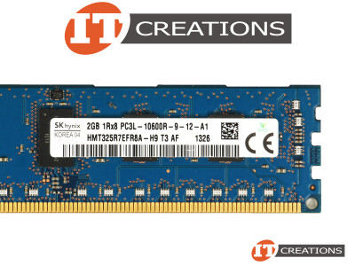 SK HYNIX 2GB PC3L-10600R DDR3-1333 REGISTERED ECC 1RX8 CL9 240 PIN 1.35V LOW VOLTAGE MEMORY MODULE video