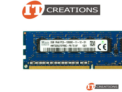 SK HYNIX 2GB PC3-12800E DDR3-1600 UNBUFFERED ECC 1RX8 CL11 240 PIN MEMORY MODULE video