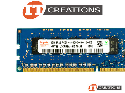 HYNIX 4GB PC3L-10600E DDR3-1333 UNBUFFERED ECC 2RX8 CL9 240 PIN 1.35V LOW VOLTAGE MEMORY MODULE video