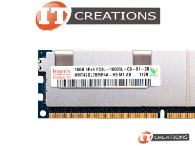 HYNIX 16GB PC3L-10600L DDR3-1333 LOAD REDUCED 4RX4 CL9 240 PIN 1.35V LOW VOLTAGE MEMORY MODULE LRDIMM video