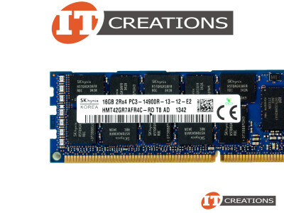 SK HYNIX 16GB PC3-14900R DDR3-1866 REGISTERED ECC 2RX4 CL13 240 PIN 1.5V MEMORY MODULE video