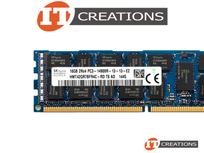 SK HYNIX 16GB PC3-14900R DDR3-1866 REGISTERED ECC 2RX4 CL13 240 PIN 1.5V MEMORY MODULE video
