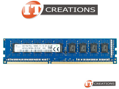 SK HYNIX 4GB PC3L-12800E DDR3-1600 UNBUFFERED ECC 1RX8 CL12 240 PIN 1.35V LOW VOLTAGE MEMORY MODULE video