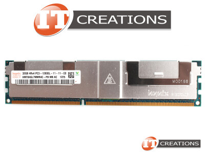 HYNIX 32GB PC3-12800L DDR3-1600 LOAD REDUCED 4RX4 CL11 240 PIN 1.5V MEMORY MODULE LRDIMM video