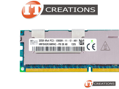 SK HYNIX 32GB PC3-12800R DDR3-1600 REGISTERED ECC 4RX4 CL11 240 PIN 1.5V MEMORY MODULE video