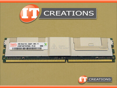 HYNIX 2GB 2RX8 PC2-5300F FULLY BUFFERED ECC DDR2-667 MEMORY MODULE video