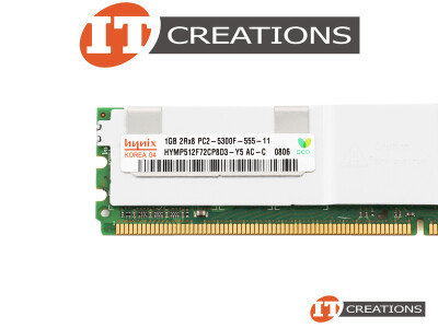 HYNIX 1GB 2RX8 PC2-5300F FULLY BUFFERED ECC DDR2-667 MEMORY MODULE video