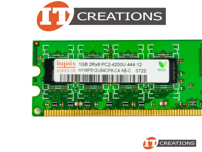 HYNIX 1GB PC2-4200U DDR2-533 UNBUFFERED NON ECC 2RX8 CL4 240 PIN 1.8V MEMORY MODULE video
