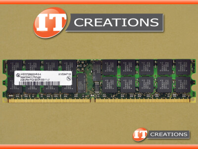 QIMONDA 2GB 2RX4 PC2-3200R REGISTERED ECC DDR2-400 MEMORY MODULE video