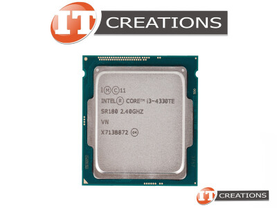 INTEL CORE I3 DUAL CORE PROCESSOR I3-4330TE 2.40GHZ 4MB SMART CACHE 5 GT/S BUS SPEED TDP 35W FCLGA1150 ( HASWELL ) video