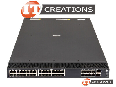 HPE FLEXFABRIC 5700 32XGT 8XG 2QSFP+ SWITCH - ( 32 ) THIRTY TWO RJ45 PORTS ( 8 ) EIGHT 10GBE SMALL FORM FACTOR PLUGGABLE SFP TRANSCEIVER SLOTS ( 2 ) TWO 40GBE QUAD SMALL FORM FACTOR PLUGGABLE QSFP TRANSCEIVER SLOTS - SOFTWARE 5700-cmw710-boot-r2422p01.bi ( Version 7.1.045, Release 2422P01 ) video