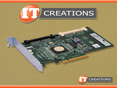 DELL PERC 6/IR ADAPTER 3GB/S SAS EIGHT PORT PCI-E 1.0 X8 RAID CONTROLLER - 6IR 8-PORT ( 2X4 ) ( 2 ) TWO SFF-8484 CONNECTORS video