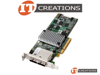 DELL / LSI MEGARAID SAS 9280-8E 6GB/S SATA+SAS EIGHT PORT 512MB CACHE PCI-E 2.0 X8 RAID CONTROLLER - BROADCOM / AVAGO LSISAS 2108 ROC SATA / SAS 8-PORT ( 2 ) TWO MINI SAS SFF-8088 CONNECTORS - RAIDS 0, 1, 5, 6, 10, 50, 60 video