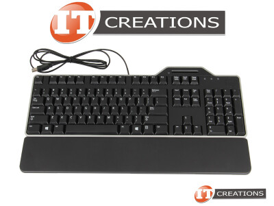 DELL BLACK USB KEYBOARD WITH SMART CARD READER ( MODEL KB813T ) ( UPC 884116207436 ) video