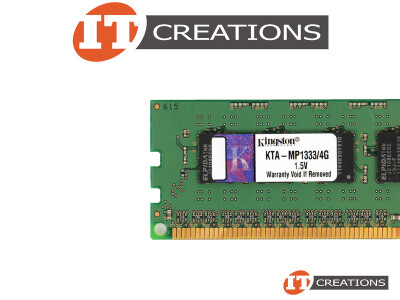 KINGSTON 4GB PC3-10600E DDR3-1333 UNBUFFERED ECC CL9 240 PIN 1.5V MEMORY MODULE ( KTA-MP1333/4G ) video
