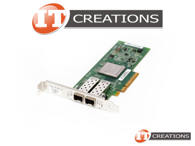 DELL / MARVELL QLOGIC QLE2562 HBA 8GFC DUAL PORT SFP+ PCI-E 2.0 X4 HOST BUS ADAPTER - 8GB/S FIBRE CHANNEL 2-PORT / FC8 / DP8 SUPPORTS PCI-E 1.0 X8 SPEEDS ( X8 PHYSICAL INTERFACE ) ( 2 ) TWO SMALL FORM FACTOR PLUGGABLE PLUS TRANSCEIVER SLOTS video