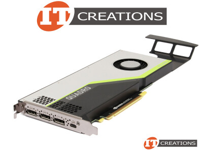 HP NVIDIA QUADRO RTX 4000 TURING GPU 8GB 2304 CUDA CORES MEMORY INTERFACE 256 BIT GDDR6 MEMORY BANDWIDTH 416GB/S PCI-E 3.0 X16 GRAPHICS PROCESSING UNIT VIDEO CARD video