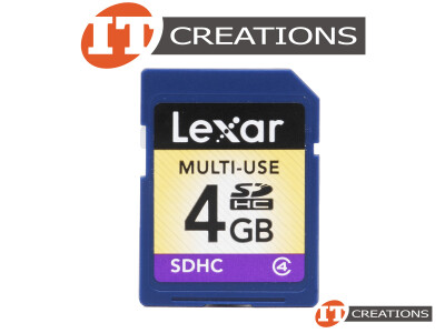 LEXAR 4GB MULTI USE SDHC CARD video