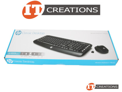 HP WIRELESS CLASSIC DESKTOP KEYBOARD AND MOUSE ( UPC 886111610266 ) video