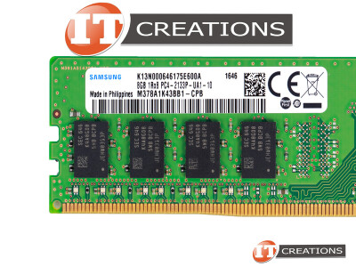 SAMSUNG 8GB PC4-17000P-U DDR4-2133P-U UNBUFFERED NON ECC 1RX8 CL15 288 PIN 1.20V MEMORY MODULE ( PC4-2133P-U ) video