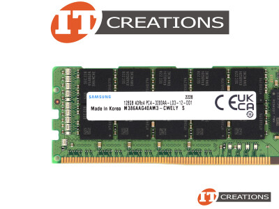 SAMSUNG 128GB PC4-25600AA-L DDR4-3200AA-L LOAD REDUCED ECC 4DRX4 / 4RX4 CL22 288 PIN 1.20V MEMORY MODULE LRDIMM ( PC4-3200AA-L ) video