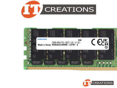 SAMSUNG 128GB PC4-23466 DDR4-2933Y-L LOAD REDUCED 4DRX4 / 4RX4 CL21 288 PIN 1.20V MEMORY MODULE LRDIMM ( PC4-2933Y-L ) video