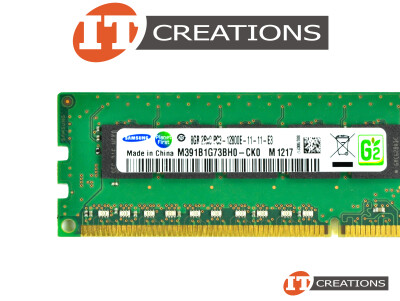 SAMSUNG 8GB PC3-12800E DDR3-1600 UNBUFFERED ECC 2RX8 CL11 240 PIN 1.5V MEMORY MODULE video