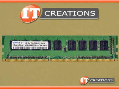 SAMSUNG 1GB PC3-8500E DDR3-1066 UNBUFFERED ECC 1RX8 CL7 240 PIN 1.5V MEMORY MODULE video