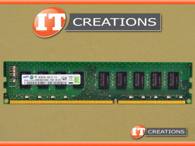 SAMSUNG 4GB PC3L-10600E DDR3-1333 UNBUFFERED ECC 2RX8 CL9 240 PIN 1.35V LOW VOLTAGE MEMORY MODULE video