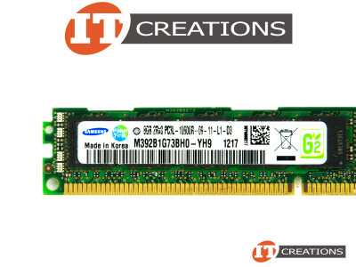 SAMSUNG 8GB PC3L-10600R DDR3-1333 REGISTERED ECC 2RX8 CL9 240 PIN 1.35V LOW VOLTAGE VERY LOW PROFILE MEMORY MODULE VLP video