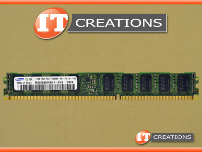 SAMSUNG 2GB PC3-10600R DDR3-1333 REGISTERED ECC 1RX4 CL9 240 PIN 1.5V VERY LOW PROFILE MEMORY MODULE VLP video