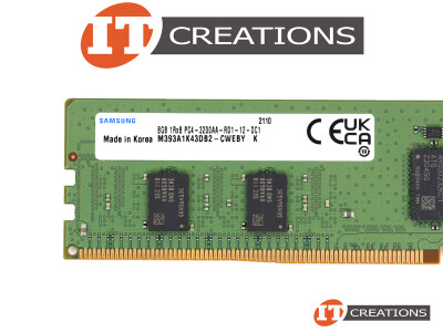 SAMSUNG 8GB PC4-25600AA-R DDR4-3200AA-R REGISTERED ECC 1RX8 CL22 288 PIN 1.20V MEMORY MODULE ( PC4-3200AA-R ) video