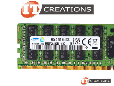 SAMSUNG 16GB PC4-19200 DDR4-2400T-R REGISTERED ECC 2RX4 CL17 288 PIN 1.20V MEMORY MODULE ( PC4-2400T-R ) video