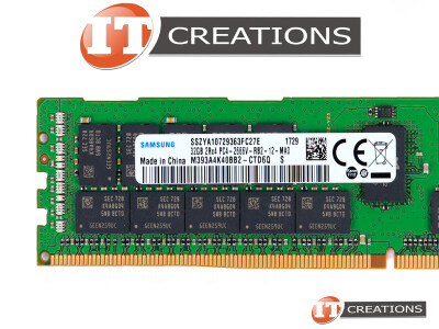 SAMSUNG 32GB PC4-21300 DDR4-2666V-R REGISTERED ECC 2RX4 CL19 288 PIN 1.2V MEMORY MODULE ( PC4-2666V-R ) video