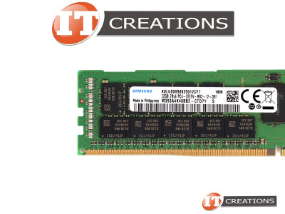 SAMSUNG 32GB PC4-21300 DDR4-2666V-R REGISTERED ECC 2RX4 CL19 288 PIN 1.20V MEMORY MODULE ( PC4-2666V-R ) video