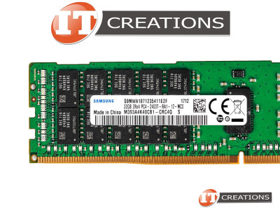 SAMSUNG 32GB PC4-19200 DDR4-2400T-R REGISTERED ECC 2RX4 CL17 288 PIN 1.20V MEMORY MODULE ( PC4-2400T-R ) video