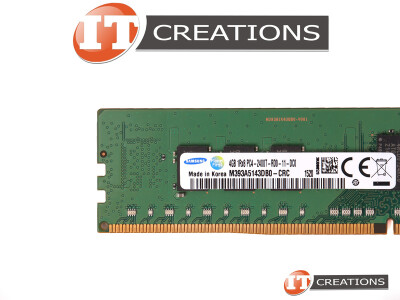SAMSUNG 4GB PC4-19200 DDR4-2400T-R REGISTERED ECC 1RX8 CL17 288 PIN 1.20V MEMORY MODULE ( PC4-2400T-R ) video
