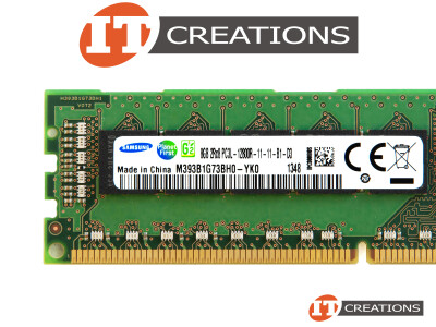 SAMSUNG 8GB PC3L-12800R DDR3-1600 REGISTERED ECC 2RX8 CL11 240 PIN 1.35 LOW VOLTAGE MEMORY MODULE video